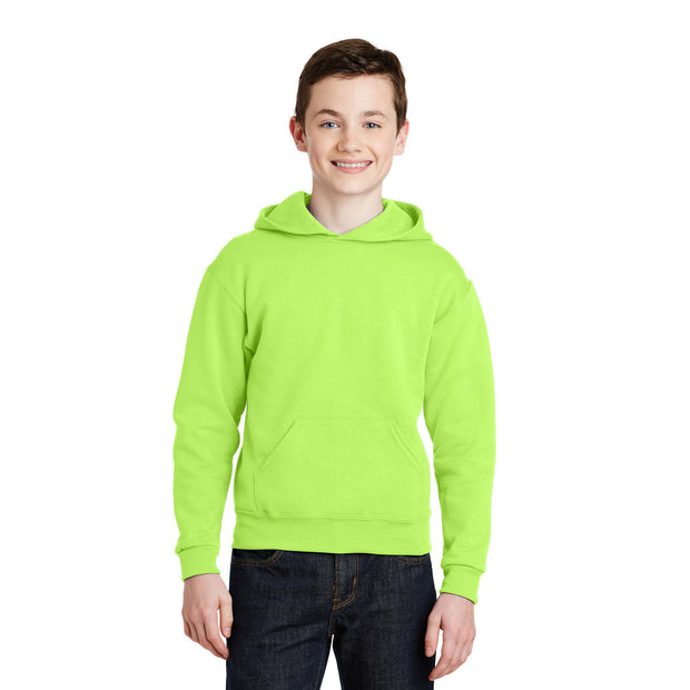 Youth Unisex 8 oz. NuBlend® Fleece Pullover Hood