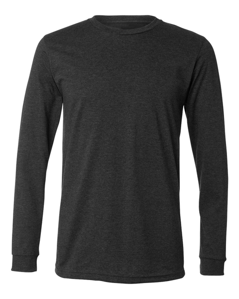 Bella + Canvas 3501 Unisex Jersey Long-Sleeve T-Shirt 100% Cotton