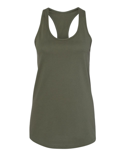 Bella + Canvas 6008 Women's Jersey Racerback Tank 100% Cotton