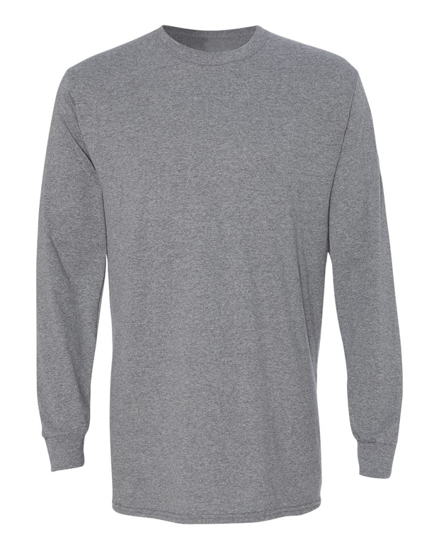 Gildan 5400 Unisex Heavy Cotton 100% Cotton Long Sleeve T Shirt