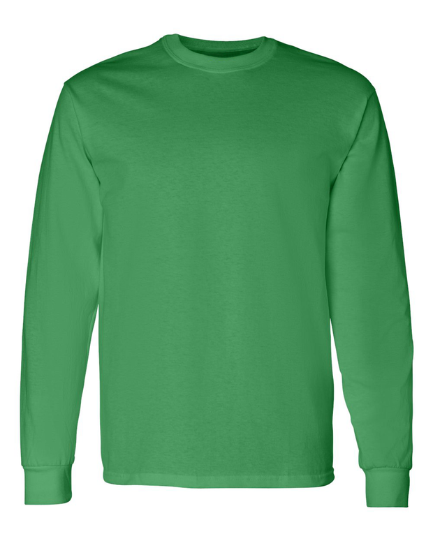 Gildan 5400 Unisex Heavy Cotton 100% Cotton Long Sleeve T Shirt