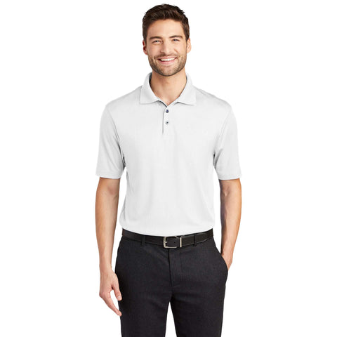 Performance Fine Jacquard Polo