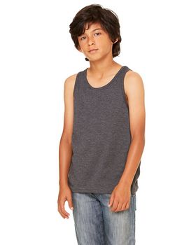 Bella + Canvas 3480Y Youth Jersey Tank 100% Cotton