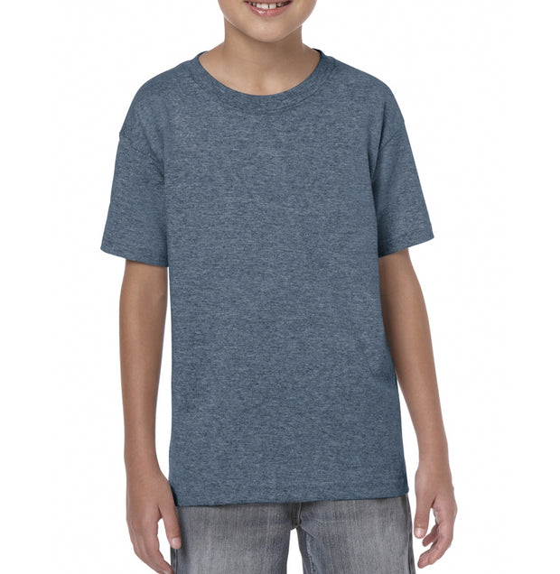 Gildan G500B Youth Heavy Cotton T Shirt 100% Cotton