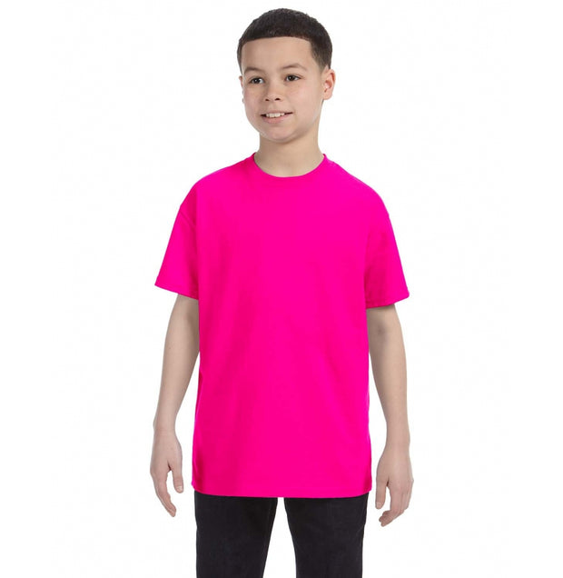 Gildan G500B Youth Heavy Cotton T Shirt 100% Cotton