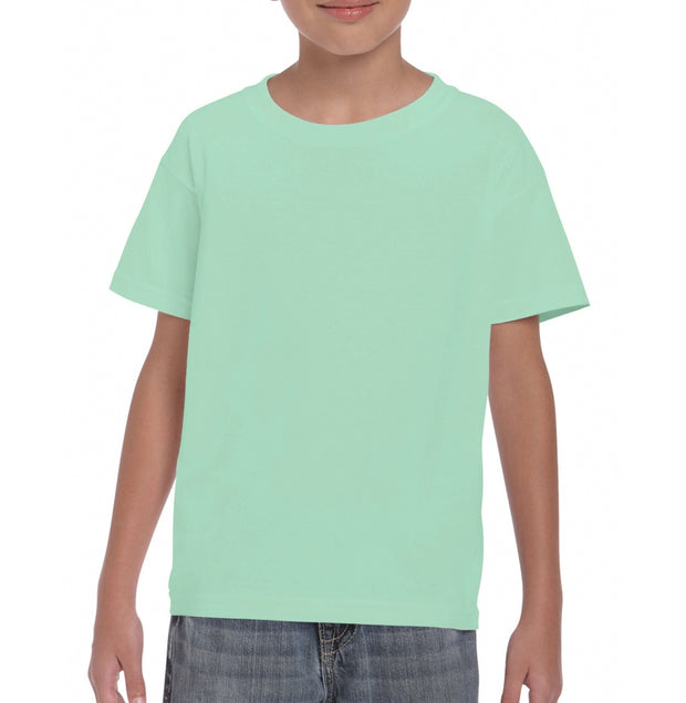 Gildan G500B Youth Heavy Cotton T Shirt 100% Cotton