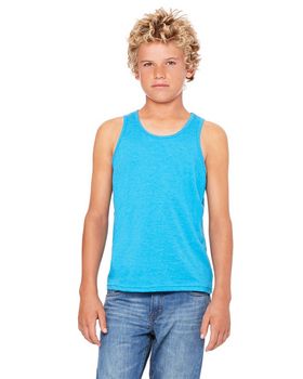 Bella + Canvas 3480Y Youth Jersey Tank 100% Cotton