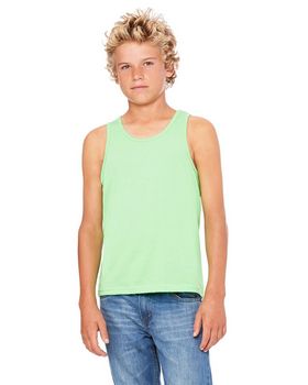 Bella + Canvas 3480Y Youth Jersey Tank 100% Cotton