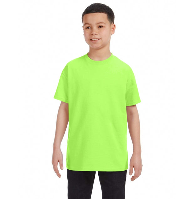 Gildan G500B Youth Heavy Cotton T Shirt 100% Cotton