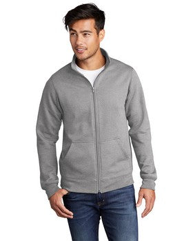 Port & Company PC78FZ Core Fleece Cadet Full-Zip Sweatshirt