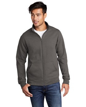 Port & Company PC78FZ Core Fleece Cadet Full-Zip Sweatshirt